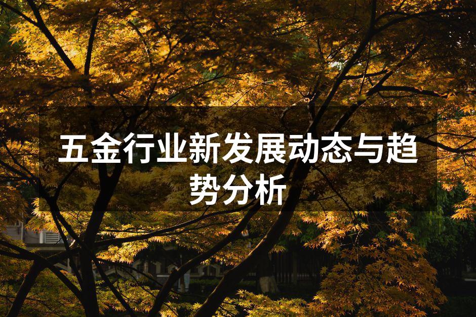 五金制造车间的自动化生产线